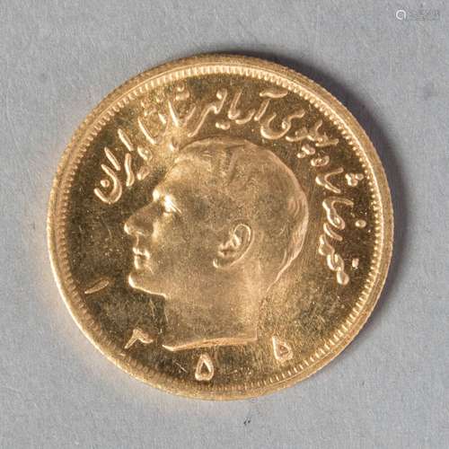 IRAN REZA PAHLAVI :2,5 PAHLAVI 1355; 16000 ex 20 gr 34 KM 14...