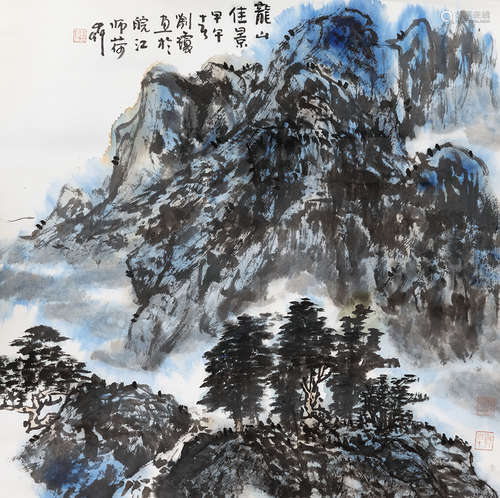 刘琼	 龙山佳景