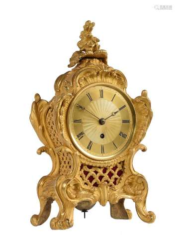 A WILLIAM IV/EARLY VICTORIAN ORMOLU MANTEL TIMEPIECE IN THE ...