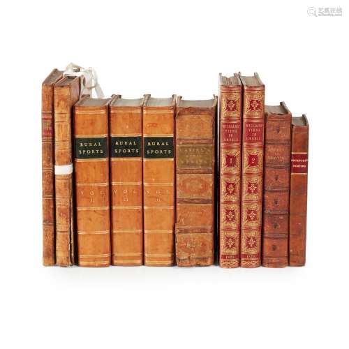 Collection of ten volumes including