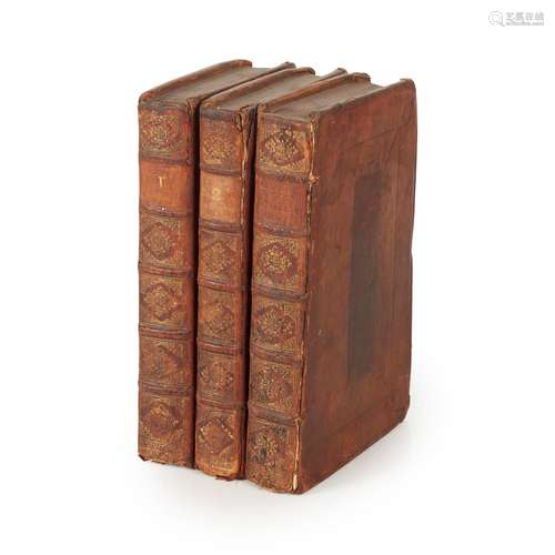 Defoe, Daniel 3 volumes, comprising