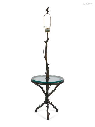 A Whimsical Branch-Form Metal Floor Light Height 60 x