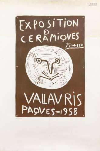 Pablo PICASSO (1881-1973), d'après. Exposition de céramiques...