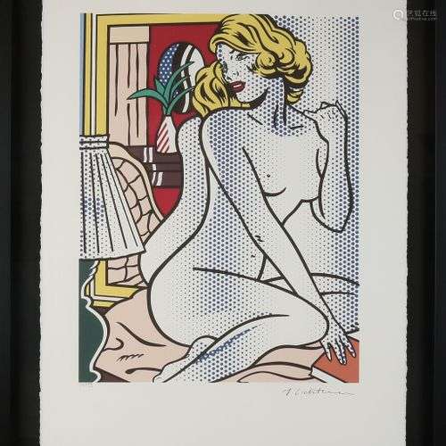 Roy Lichtenstein. No. 29/199. Avec filigrane Arches France. ...