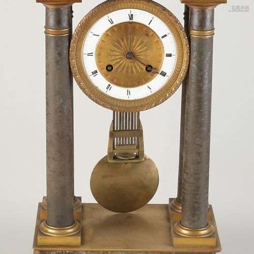 Horloge de portail française du début du XIXe siècle en fer ...