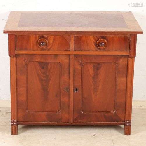 Ancienne commode allemande en acajou. Louis Philippe. Circa ...