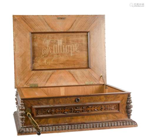 Calliope avec 50 disques. Leipzig. Ca. 1900.