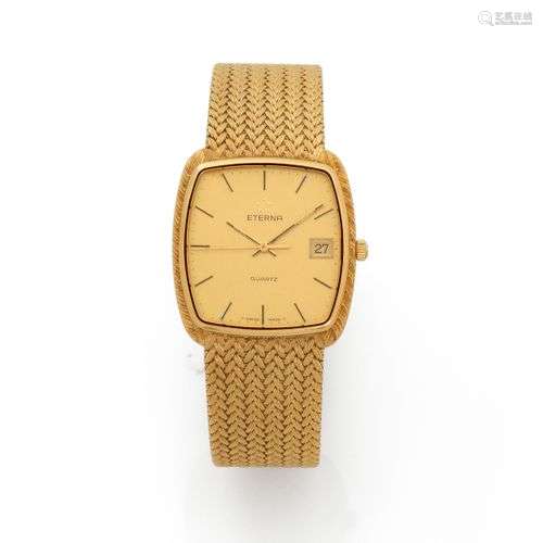 Eterna Montre de ville en or jaune 18K 750 millièmes à mouve...