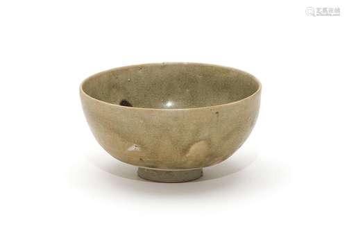 A Yuezhou Ware Celadon Glazed Tea Bowl Sui Dynasty