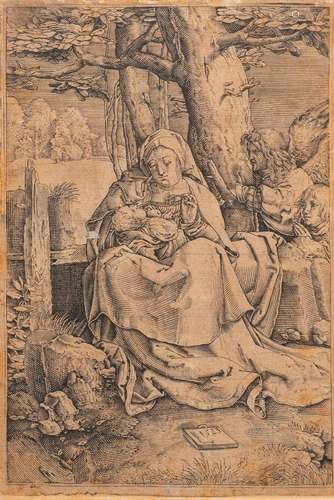 Lucas van Leyden (1494 - 1533), gravure sur papier, 16ème: L...