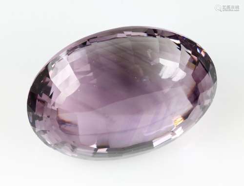 Loose amethyst, approx. 437 ct