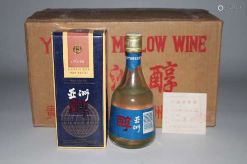 1996年贵州茅台亚洲醇35度浓香型白酒500ml装一箱（12瓶）