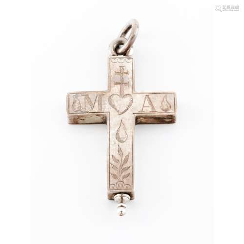 A reliquary cross