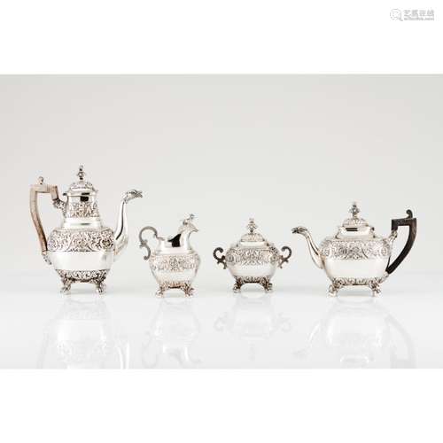 A "tête-à-têtê" tea and coffee set