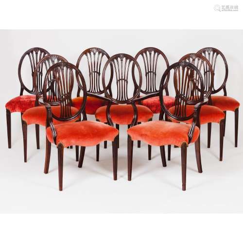 A set of fifteen D.Maria chairs