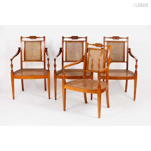 A set of four D.Maria armchairs