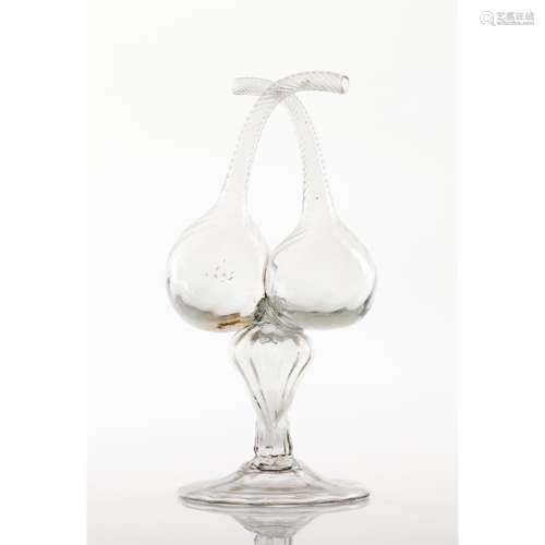 A double container cruet set