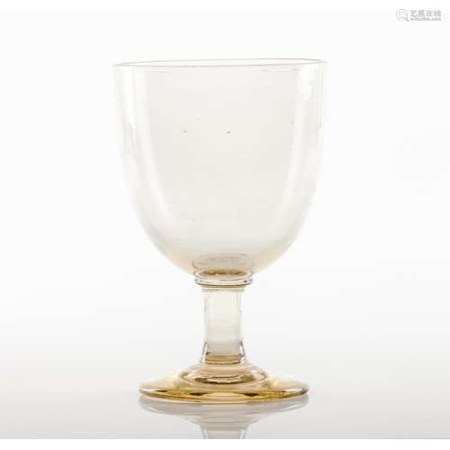 A large drinking glass