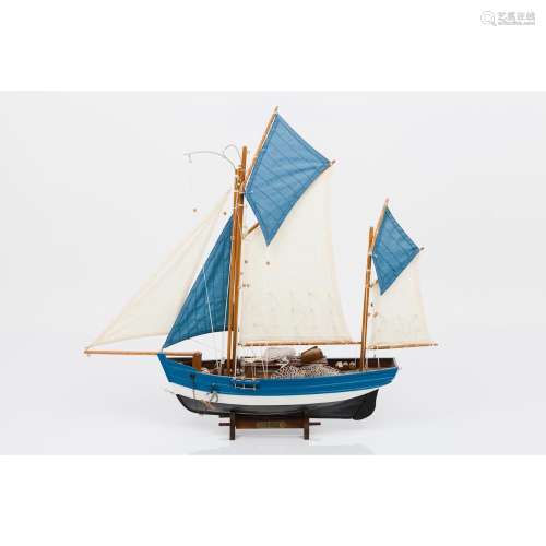 A "Thonier" model fishing sailboat