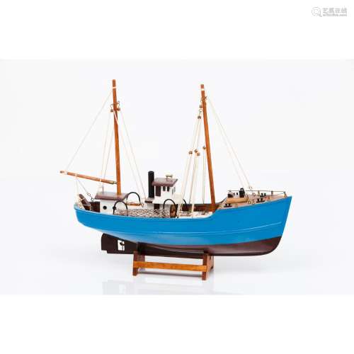 A model fishing boat