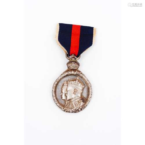 A King Edward VII coronation medal
