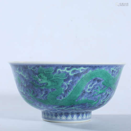 Qing Dynasty Daoguang powder bowl