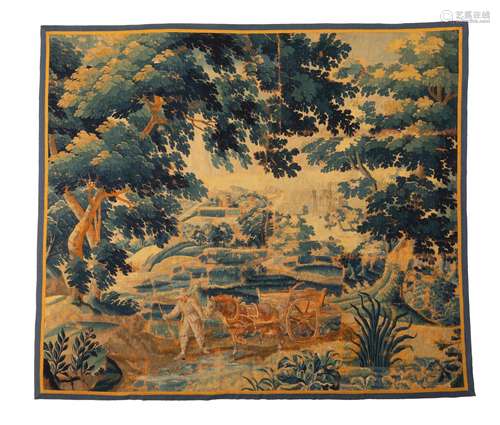 A Belgian woven tapestry