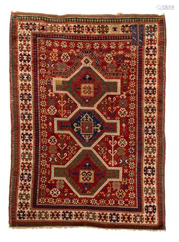 A Kazak Caucasian area rug