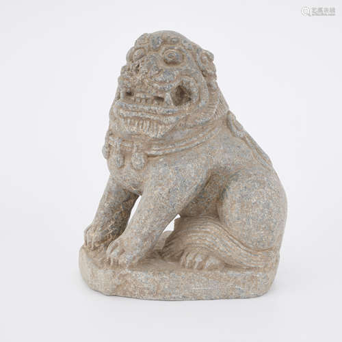 Northern Wei Dynasty Bluestone Lion Figure