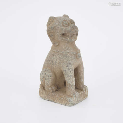 Northern Wei Dynasty Bluestone Lion Figure