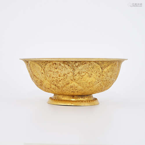 Gilt Bronze Bowl