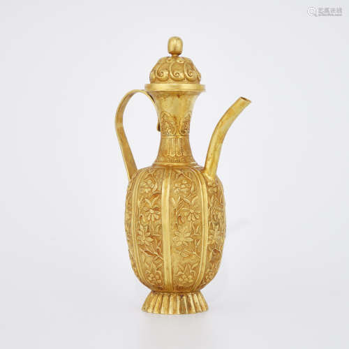 Liao Dynasty Gold Teapot