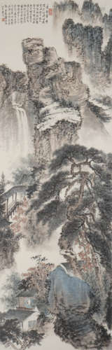 Chinese Landscape Painting by Fu Baoshi