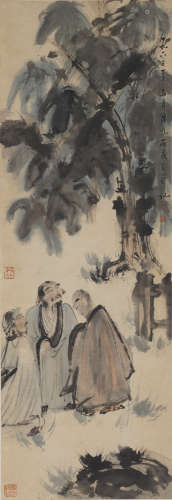 Chinese Figure Painting by Fu Baoshi