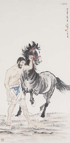 The Horse，Painting by Xu Beihong