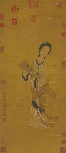 Chinese Figure Painting by Tang Yin