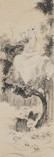 The Bodhisattva,Painting by Zhang Daqian