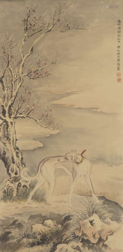 The Royal Dog，Painting by Ma Jin