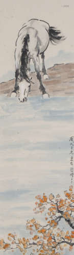 The Horse，Painting by Xu Beihong