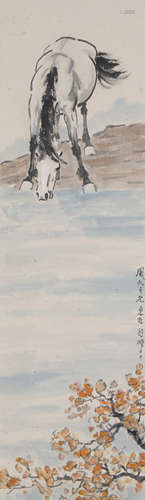 The Horse，Painting by Xu Beihong