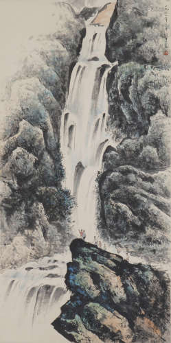 Chinese Landscape Painting by Li Xiongcai
