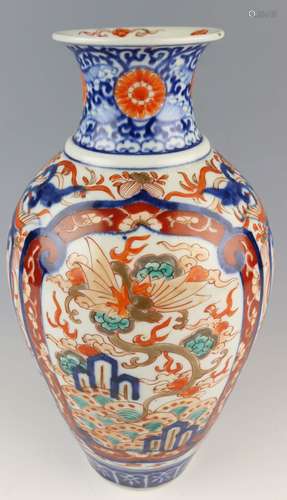 Balustervase Japan, Imari