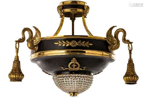 Deckenlampe im Empirestil