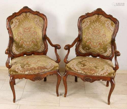 Two Baroque-style chairs