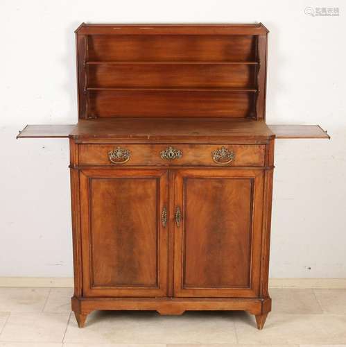 Mahogany folding buffet