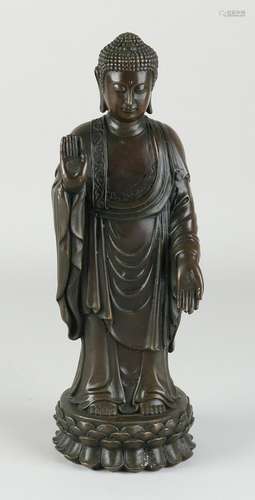 Chinese bronze buddha