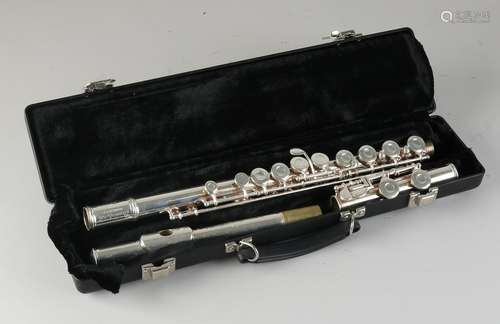 Old plated flute