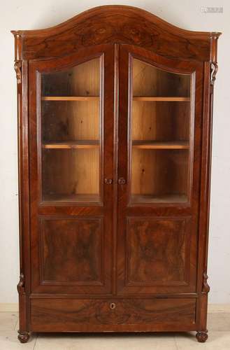 Mahogany display cabinet