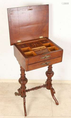 Antique sewing table, 1880