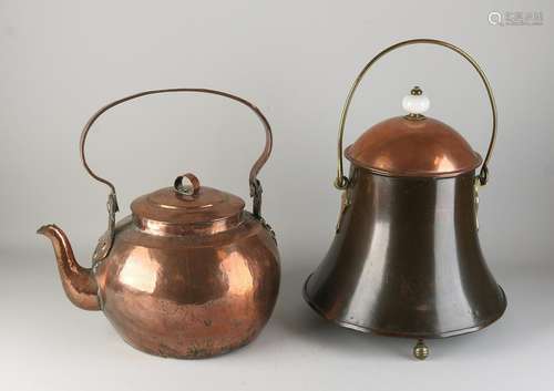 Two parts copperware